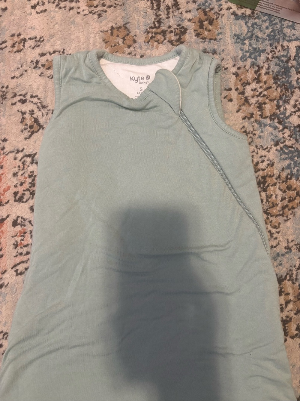 Kyte BABY Sage Green Sleeveless Sleep Tank